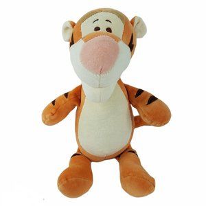 Disney Tigger Winnie the Pooh Plush Pastel 12" Rattle Baby Toy Stuffed Animal